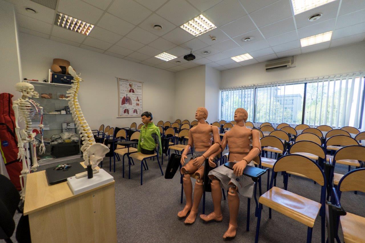 Warszawska Akademia Medyczno-Techniczna Nauk Stosowanych - pracownia anatomii