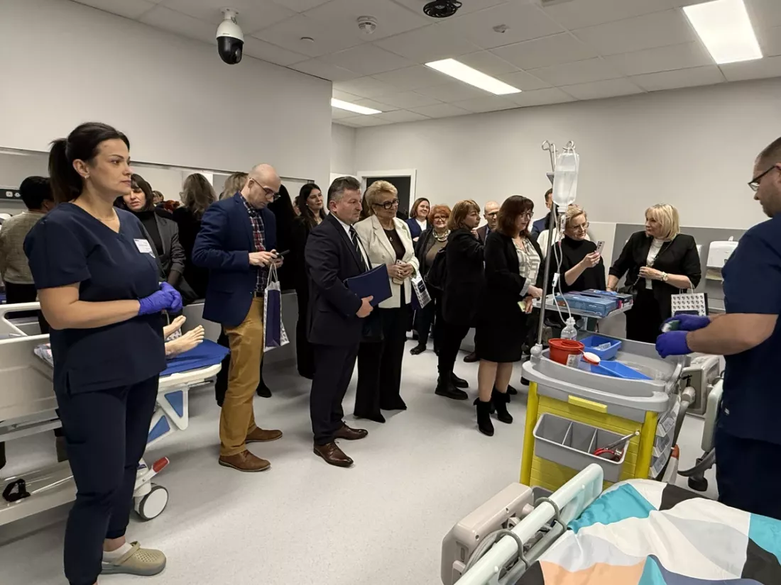 Otwarcie Centrum Symulacji Medycznej w Wyższej Szkole Inżynierii i Zdrowia w Warszawie