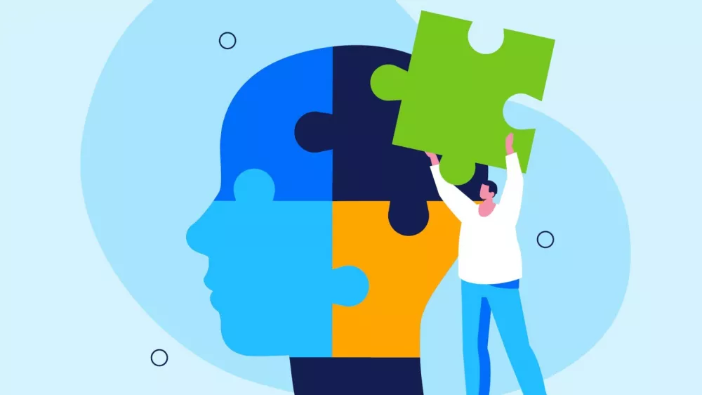 Grafika zapowiadająca Szkołę Psychologii Uniwersytetu WSB Merito